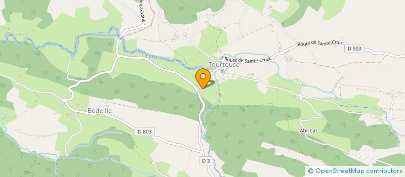 localisation de l'entreprise ANTIDOT à TOURTOUSE