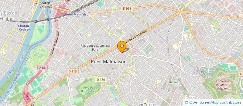 localisation de l'entreprise ANTIDOTE à RUEIL-MALMAISON