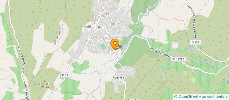 localisation de l'entreprise ANTIDOTE à VAILHAUQUES