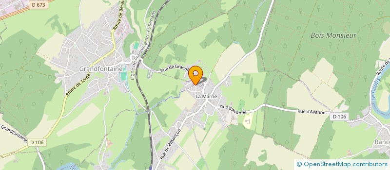 localisation de l'entreprise ANTIDOTE  MONTFERRAND-LE-CHATEAU