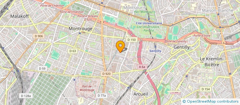 localisation de l'entreprise ANTIDOTE SECURITY  GENTILLY