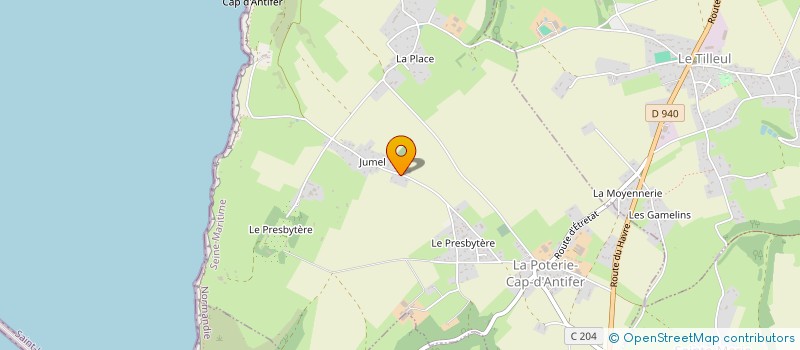 localisation de l'entreprise ANTIFER MARINE ACCASTILLAGE SERVICES  SAINT-JOUIN-BRUNEVAL