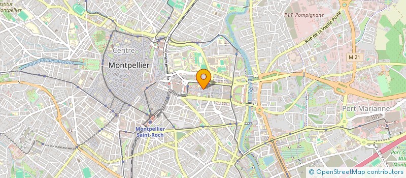 localisation de l'entreprise ANTIGONE à MONTPELLIER