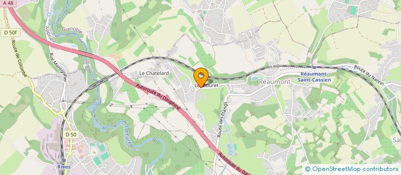 localisation de l'entreprise ANTIGONE  REAUMONT