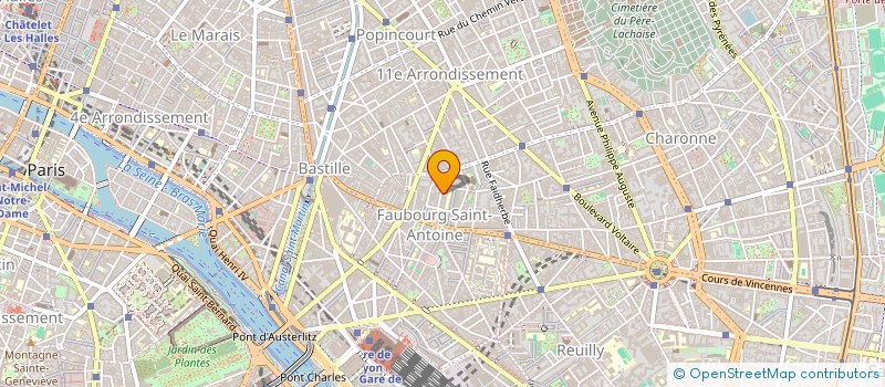 localisation de l'entreprise ANTIGONE & BALTHAZAR  PARIS