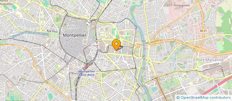 localisation de l'entreprise ANTIGONE IMMOBILIER à MONTPELLIER