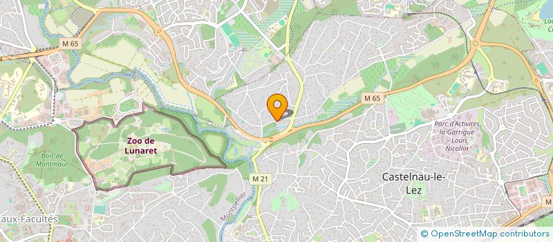 localisation de l'entreprise ANTIGONE SNACK à CASTELNAU-LE-LEZ