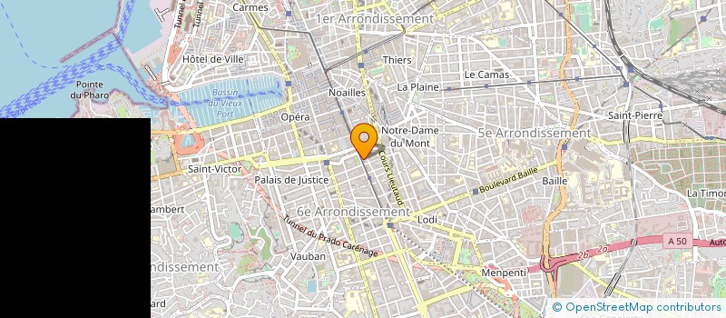 localisation de l'entreprise ANTIK à MARSEILLE