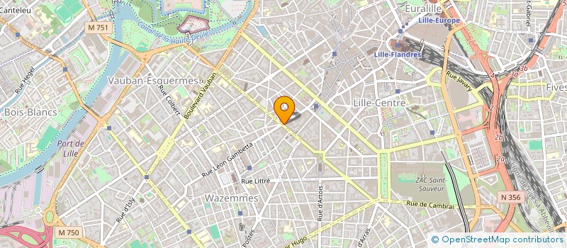 localisation de l'entreprise ANTIK OMANIE à LILLE