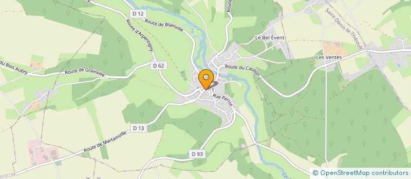 localisation de l'entreprise ANTIL  RY