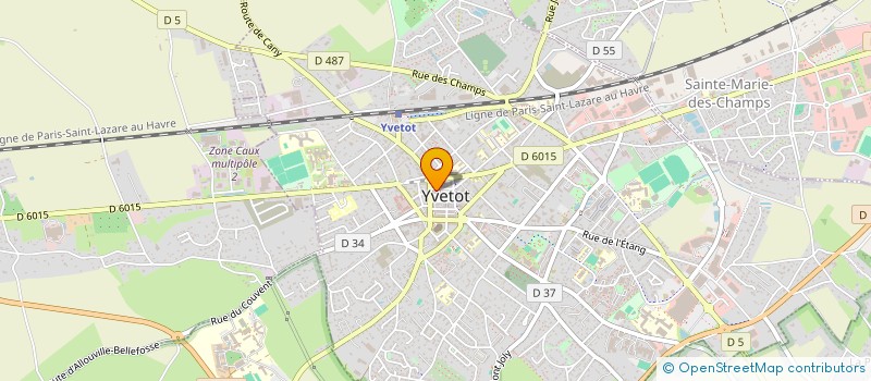localisation de l'entreprise ANTIL SERON à YVETOT