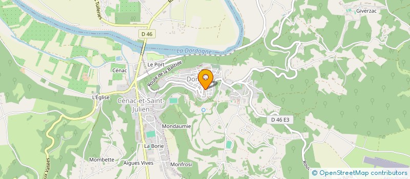 localisation de l'entreprise ANTILE à DOMME