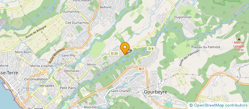 localisation de l'entreprise ANTILLA à SAINT-CLAUDE