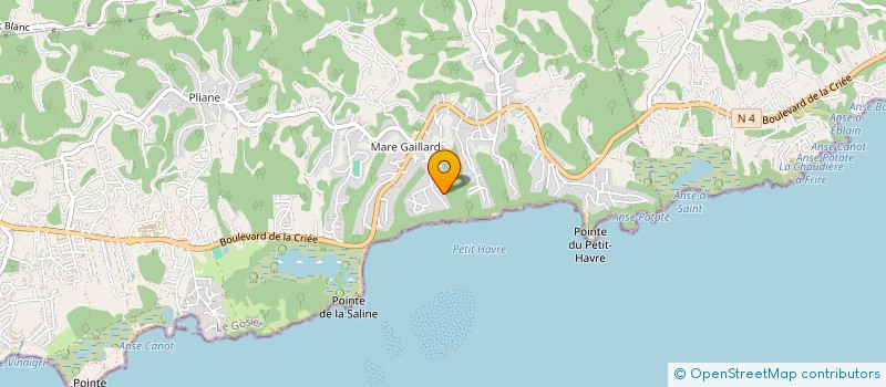 localisation de l'entreprise ANTILLES ALIZES à LE GOSIER