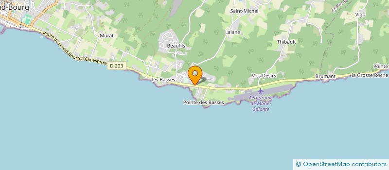localisation de l'entreprise ANTILLES CONSTRUCTIONS BOIS  GRAND-BOURG