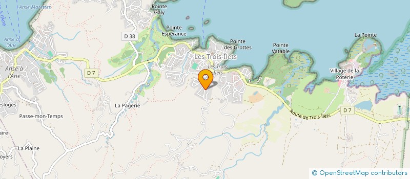 localisation de l'entreprise ANTILLES DEVELOPPEMENT à LES TROIS-ILETS