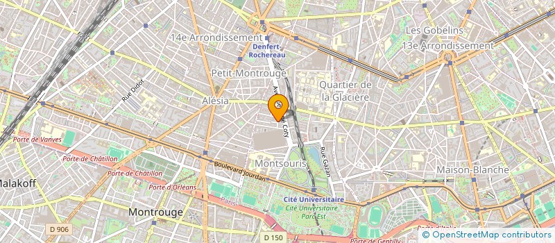 localisation de l'entreprise ANTILLES DIFFUSION EN CENTRE ET OUEST  PARIS