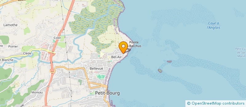localisation de l'entreprise ANTILLES ELECTRICITE GENERALE à PETIT-BOURG