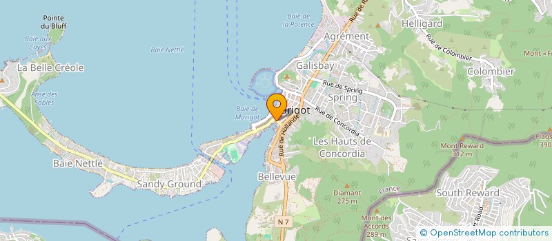 localisation de l'entreprise ANTILLES FORMATION PREMIER SECOURS DE SAINT-MARTIN  SAINT-MARTIN