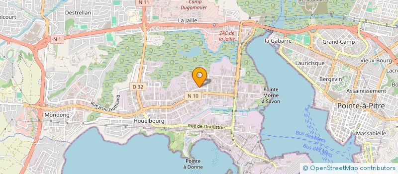 localisation de l'entreprise ANTILLES JETTS TRACKING à BAIE-MAHAULT