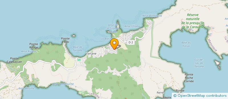 localisation de l'entreprise ANTILLES LOCATION SERVICES à LA TRINITE