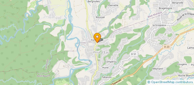 localisation de l'entreprise ANTILLES MEUBLES à PETIT-BOURG