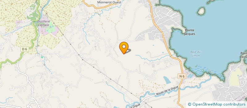 localisation de l'entreprise ANTILLES PRESTIGE RENOVATION  LE FRANCOIS