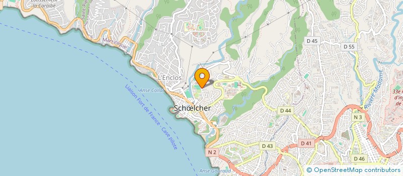 localisation de l'entreprise ANTILLES VOLETS  SCHLCHER