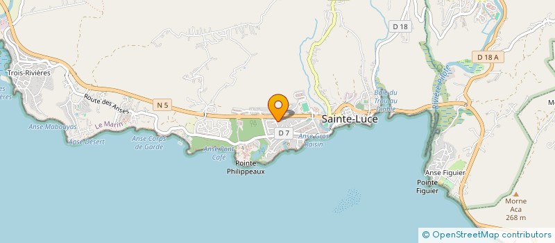 localisation de l'entreprise ANTILO  SAINTE-LUCE