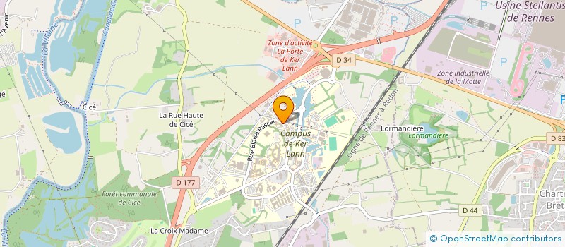 localisation de l'entreprise ANTILOPE VAN  BRUZ