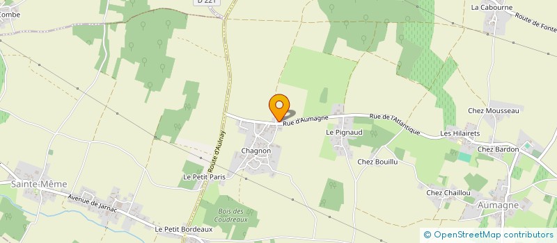 localisation de l'entreprise ANTINEA  AUJAC