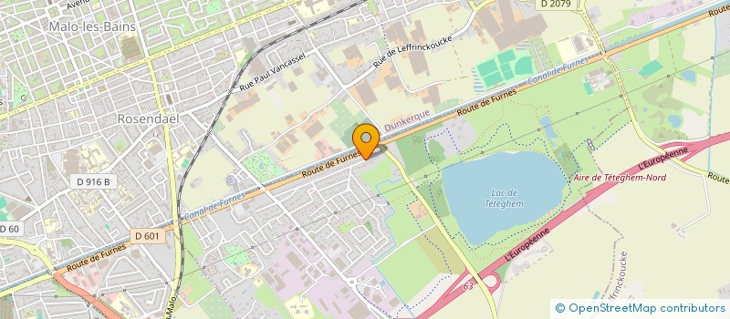 localisation de l'entreprise ANTINEA  TETEGHEM-COUDEKERQUE-VILLAGE