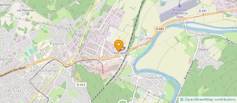 localisation de l'entreprise ANTINEA CONSTRUCTIONS  CHALEZEULE