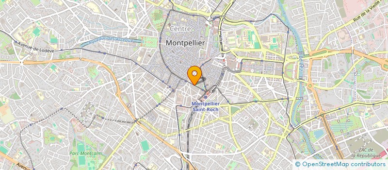 localisation de l'entreprise ANTINEMA à MONTPELLIER