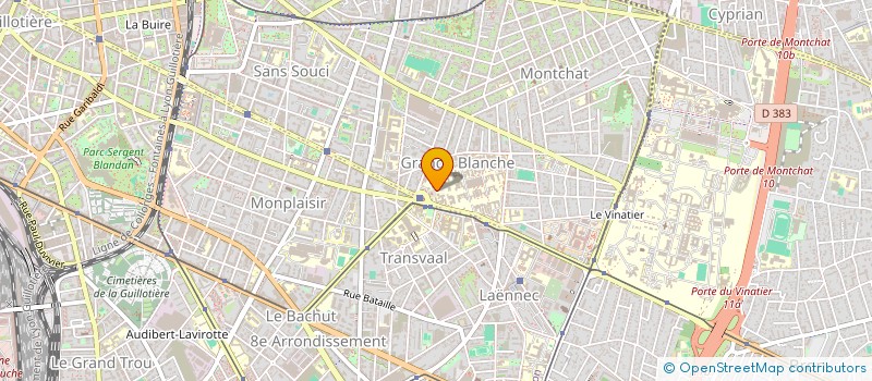 localisation de l'entreprise ANTINEO à LYON