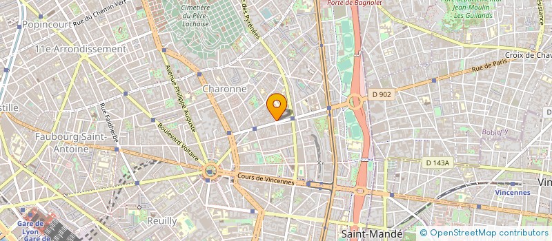 localisation de l'entreprise ANTIOCHE  PARIS