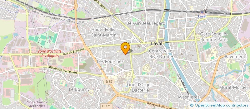 localisation de l'entreprise ANTIOCHUS à LAVAL