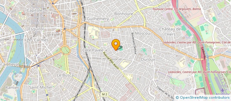 localisation de l'entreprise ANTIOPE à TOULOUSE