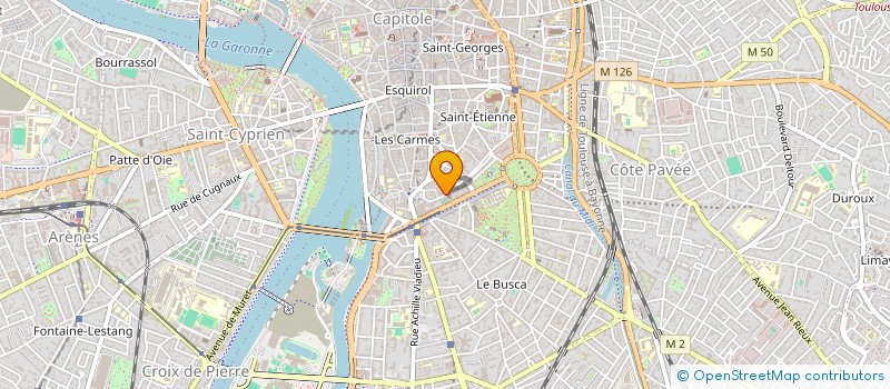 localisation de l'entreprise ANTIPHONA à TOULOUSE