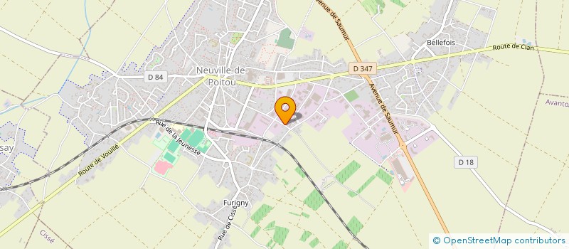 localisation de l'entreprise ANTIPIATS  NEUVILLE-DE-POITOU