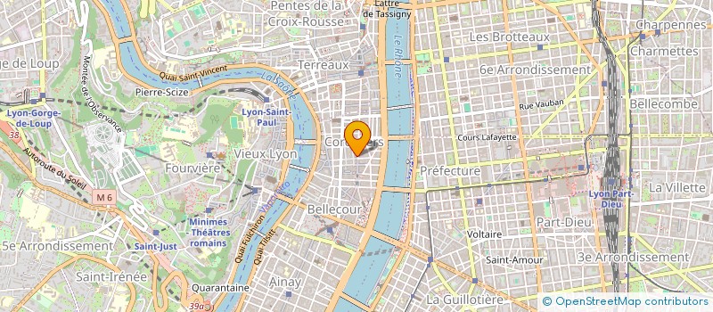 localisation de l'entreprise ANTIPODES à LYON