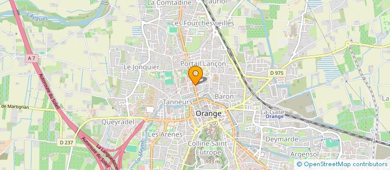 localisation de l'entreprise ANTIPODES  ORANGE