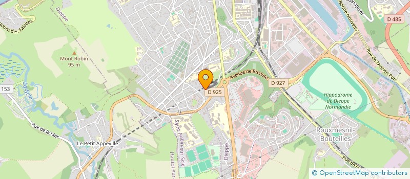 localisation de l'entreprise ANTIPODES AVENTURES  DIEPPE