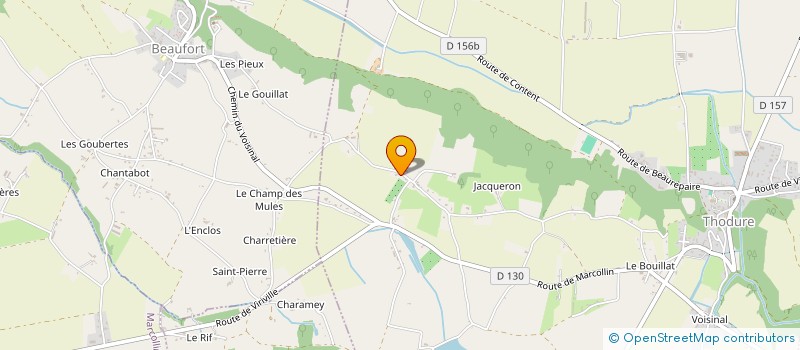 localisation de l'entreprise ANTIPOLL INDUSTRIES à LA COTE-SAINT-ANDRE
