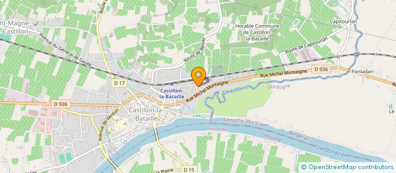 localisation de l'entreprise ANTIQUE RUS  FLAUJAGUES