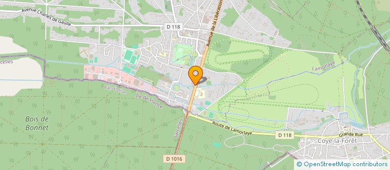 localisation de l'entreprise ANTIQUITE ARAS  LAMORLAYE