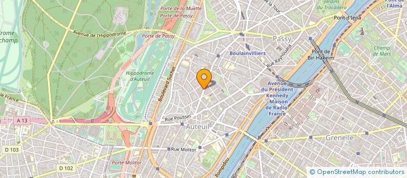 localisation de l'entreprise ANTIQUITES 88  PARIS