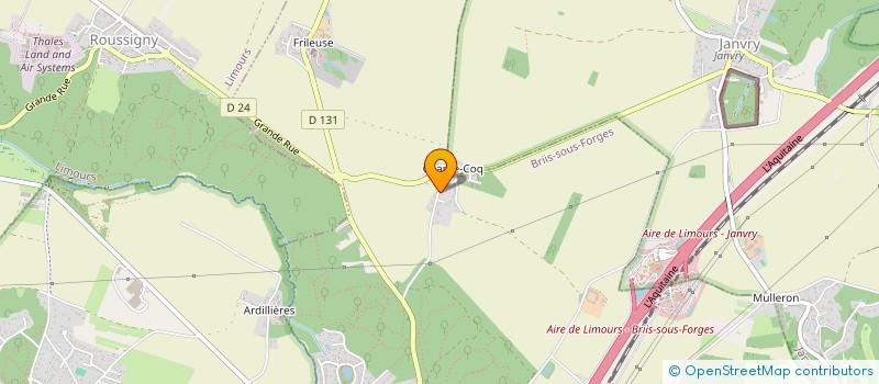 localisation de l'entreprise ANTIQUITES A LA FERME à BRIIS-SOUS-FORGES