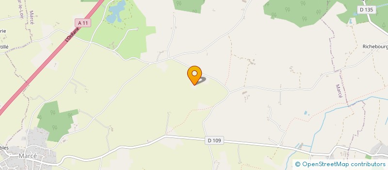 localisation de l'entreprise ANTIQUITES CERAMIQUES SARL  MARCE