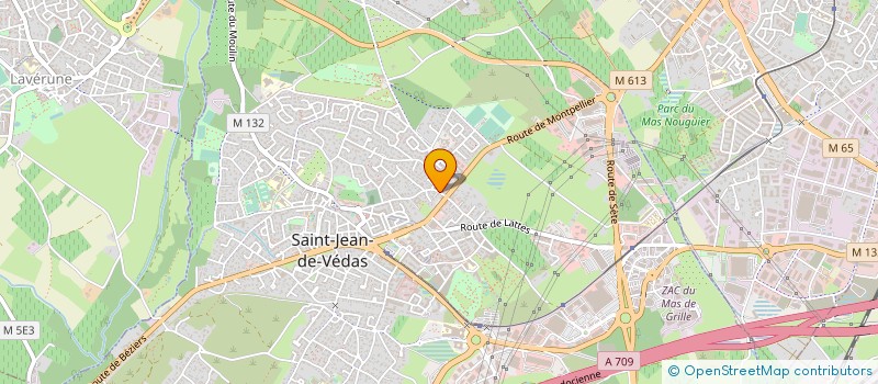 localisation de l'entreprise ANTIQUITES DECO SARL  SAINT-JEAN-DE-VEDAS